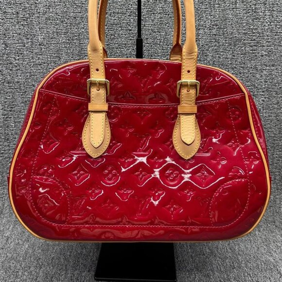 LOUIS VUITTON Summit Drive Monogram Vernis Hand Bag 650-081525 - Picture 3 of 10